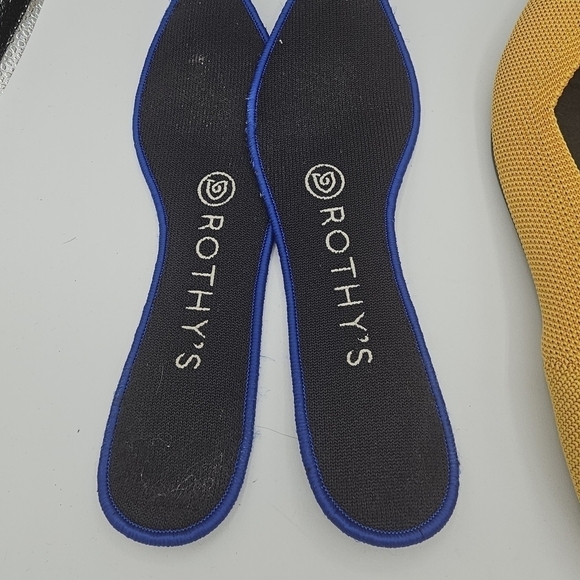 Rothy's Retired The Point in Marigold Yellow  Size 6.5 - Picture 9 of 11